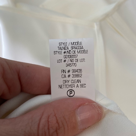 DONATED - Theory Ivory Sleeveless Turtle Neck Top Size Small - Picture 8 of 8